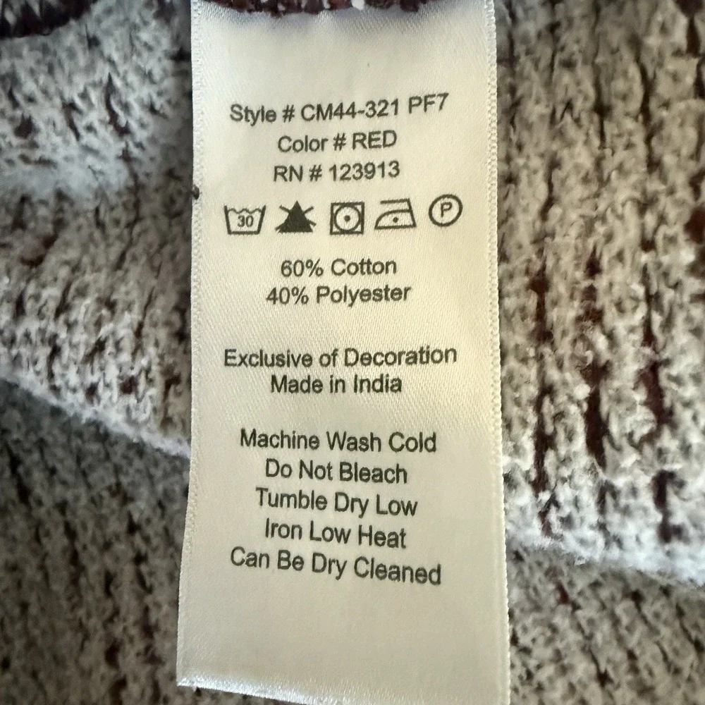 Jachs New York Textured Crewneck Pullover Sweater 2XL Activewear Casual Office